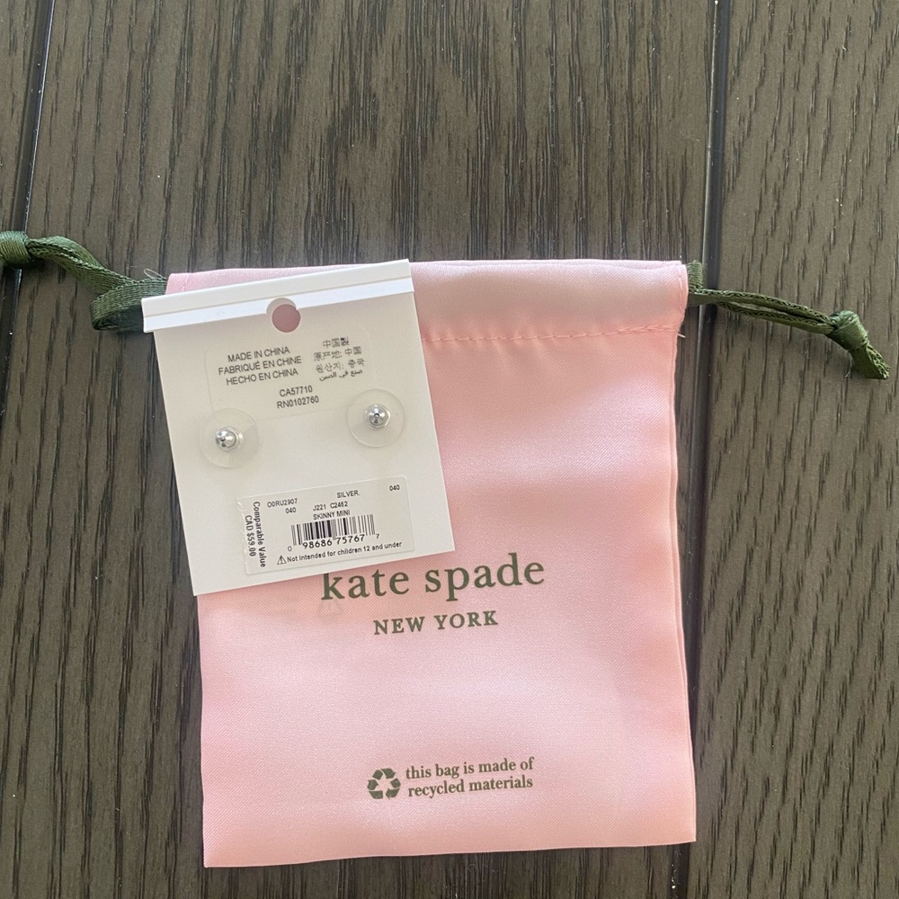 Kate Spade New York Bow Earrings - Picture 2 of 2